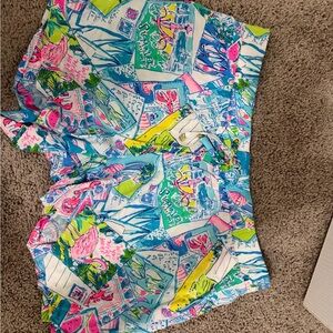 Lilly Pulitzer Multicolor Patterned Shorts